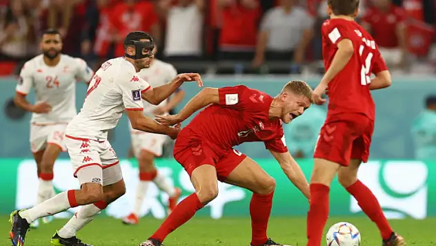 Dünya Kupası'nda ilk... Danimarka ile Tunus puanları paylaştı