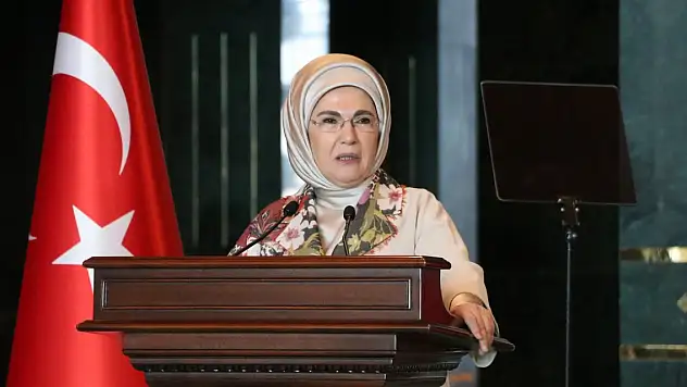 Emine Erdoğan: İklim değişikliğiyle mücadelede küresel bir aktörüz