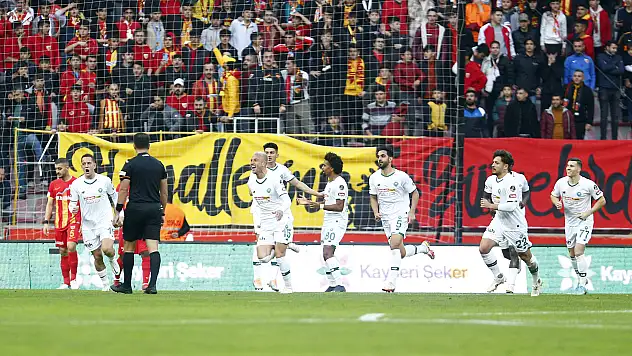 Konyaspor'un işi zor!