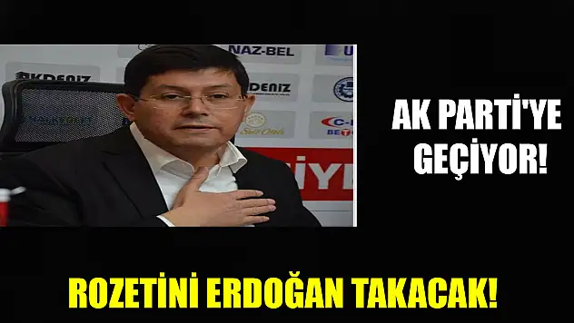 İstifa etti! İyi Parti'li başkan AK Parti'ye geçiyor! Rozetini Erdoğan takacak!