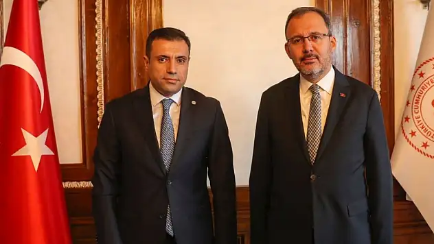 Başkan Özgökçen'den Kasapoğlu'na ziyaret