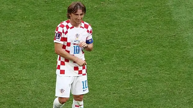 Luka Modric Dünya Kupası tarihine geçti