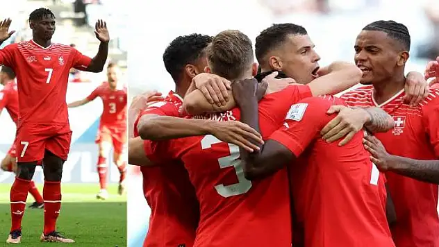 İsviçre, Kamerun'u tek golle geçti