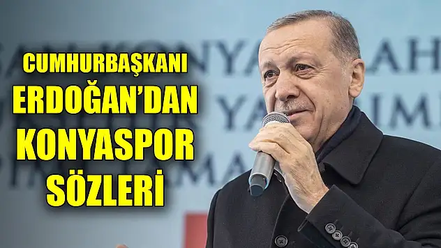 Erdoğan: Konyaspor artık kafaya oynuyor, ligi almaya aday