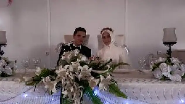 Keleş ve Gök ailelerinin mutlu günü