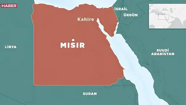 Mısır'da uçak düştü