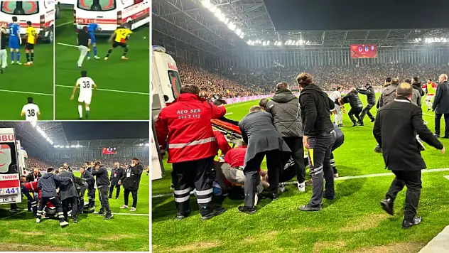 İzmir derbisinde olaylar çıktı, maç ertelendi