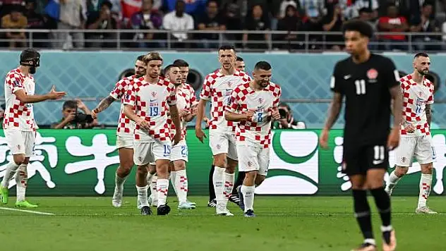 Hırvatistan, Kanada'yı kupanın dışına itti