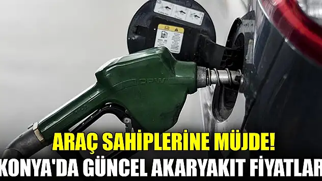 Araç sahiplerine müjde! İndirim geliyor... İşte Konya'da güncel akaryakıt fiyatları