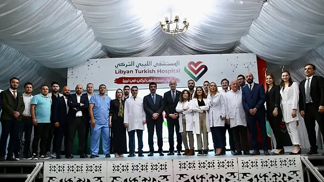 Libya'da bir ilk! Türkler tarafından yapıldı