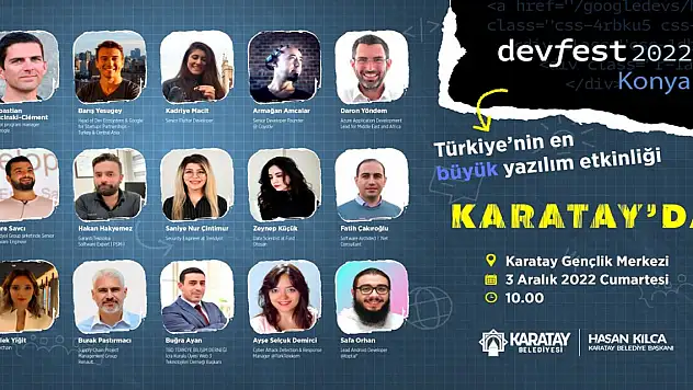 Karatay 'Dev'lerin buluşmasına hazır