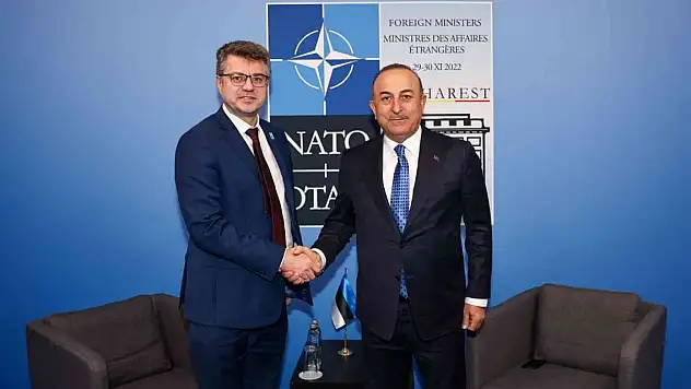 Bakan Çavuşoğlu, Estonya Dışişleri Bakanı Reinsalu ile görüştü