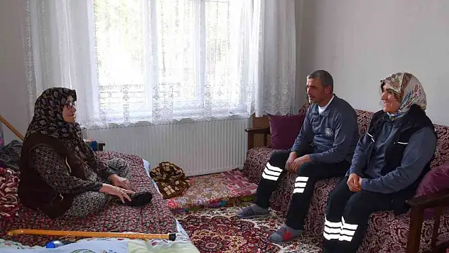 Selçuklu'da yaşlılar unutulmuyor