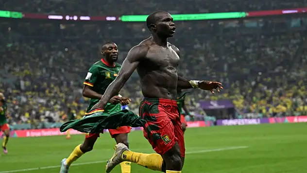 Aboubakar Brezilya'yı yıktı