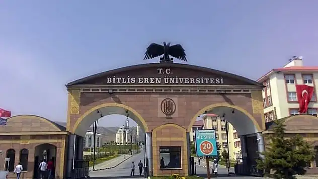 Bitlis Eren Üniversitesi öğretim üyesi alacak