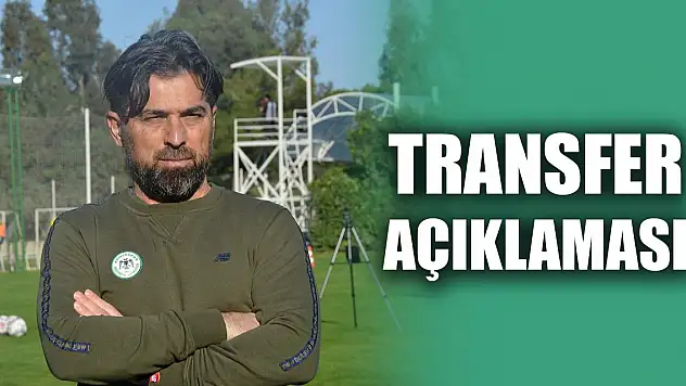 Konyaspor Teknik Direktörü İlhan Palut'tan transfer açıklaması