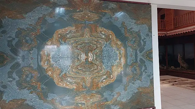 Beyşehir'in mermeri Uludağ Milli Park Müdürlüğünde