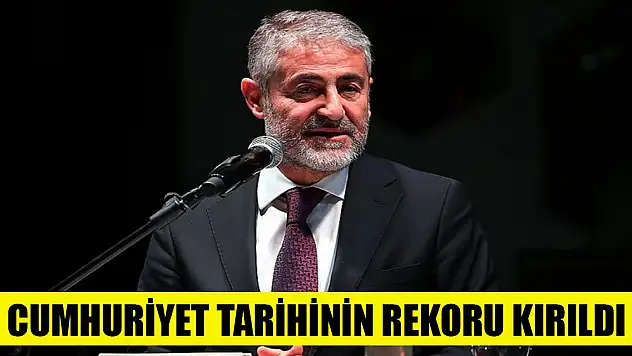 Bakan Nebati: Cumhuriyet tarihinin rekoru kırıldı