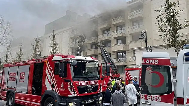 Son Dakika! Çırağan Sarayı'nda yangın çıktı
