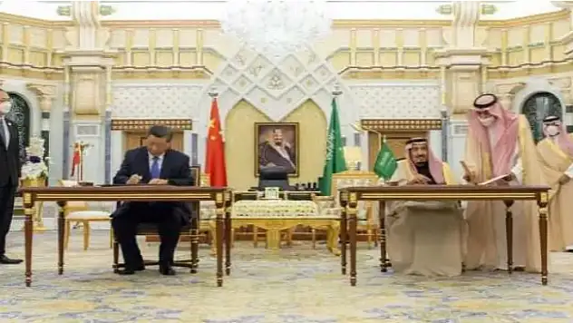 Çin ve Suudi Arabistan'dan ortak bildiri