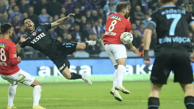 Trabzonspor ile Kasımpaşa berabere