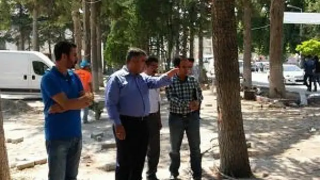Ereğli'de park düzenleme çalışmaları