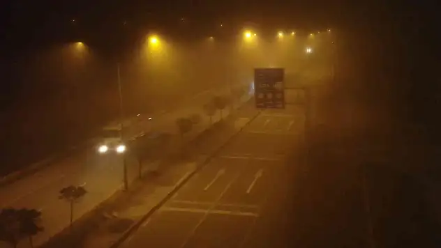 43 ilin geçiş güzergahında sis etkili oldu