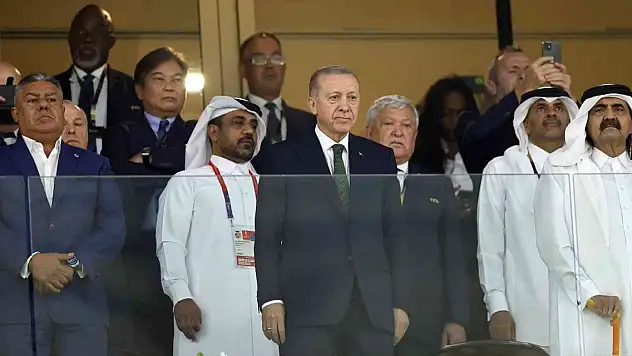 Cumhurbaşkanı Erdoğan, Dünya Kupası finalini izliyor