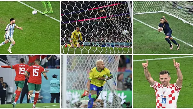 2022 FIFA Dünya Kupası gollerle de tarihe geçti