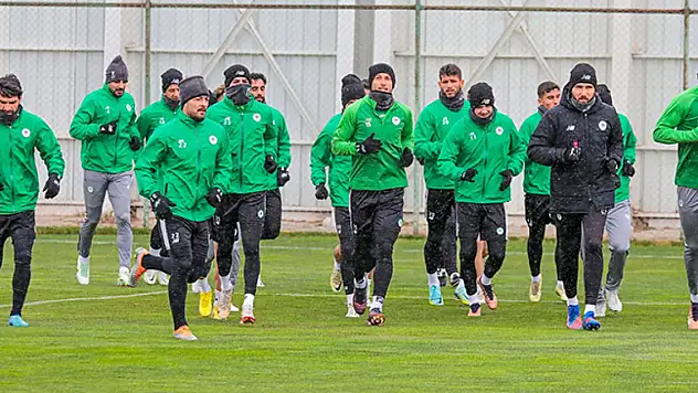 Konyaspor taktik çalıştı