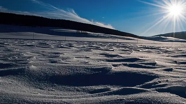 Doğu Anadolu'da soğuk hava ve kar etkili oluyor