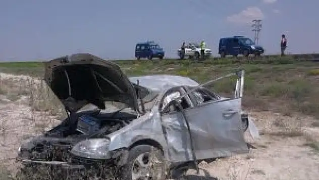 Otomobil takla attı: 1 ölü