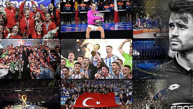 Sporda 2022 böyle geçti! Ahmet Çalık, FIFA Dünya Kupası...