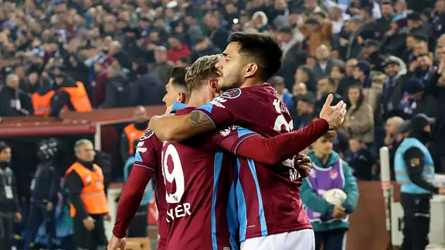Dev maçta kazanan Trabzonspor