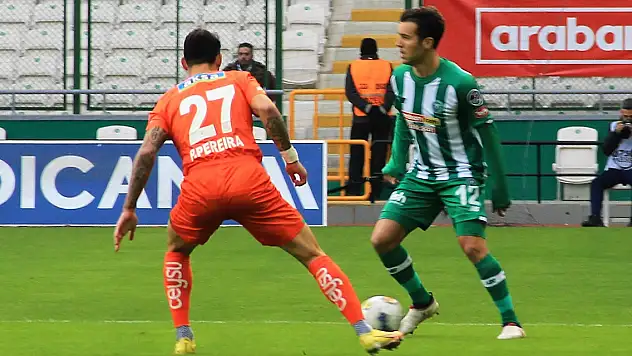 Konyaspor 1-0 Alanyaspor | İlk yarı sonucu