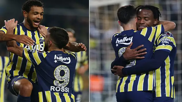 Fenerbahçe 3 puanı 4 golle aldı