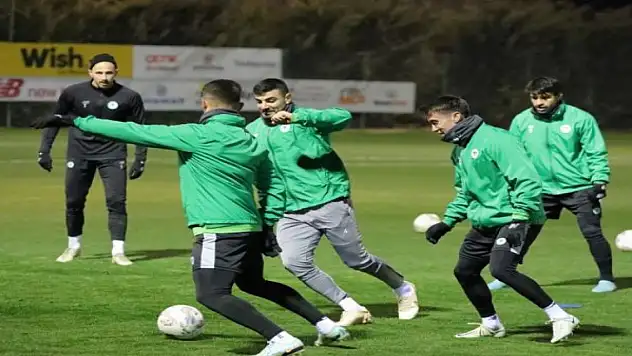 Konyaspor'da Sivasspor maçı hazırlıkları başladı