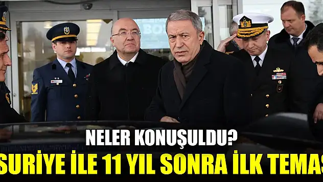 Bakan Akar'dan Suriye açıklaması: Neler yapılabileceğini görüştük