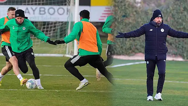 Konyaspor'da Sivasspor maçı hazırlıkları sürüyor