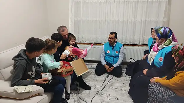 TDV Selçuklu'da yetim ziyaretleri sürüyor