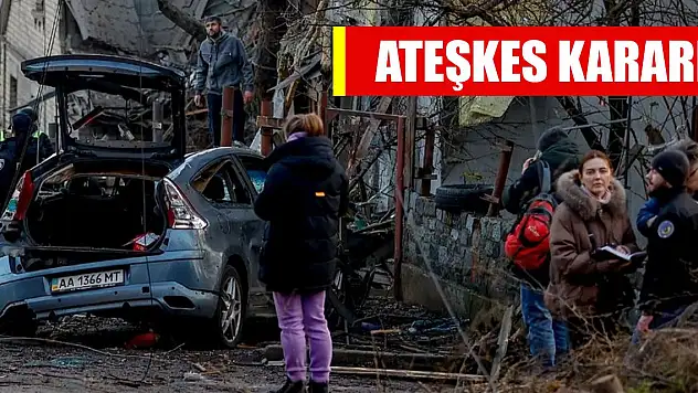 Rusya, Ukrayna'da  ateşkes ilan etti
