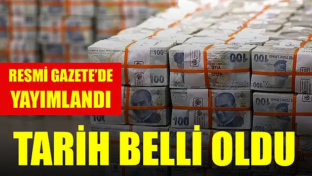 Kamuda çalışan işçilerin ikramiye ödemeleri Resmi Gazete'de