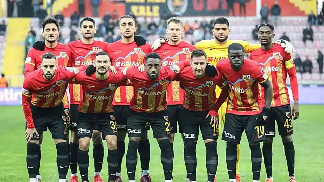 Kayserispor 3 maçtır kazanamıyor