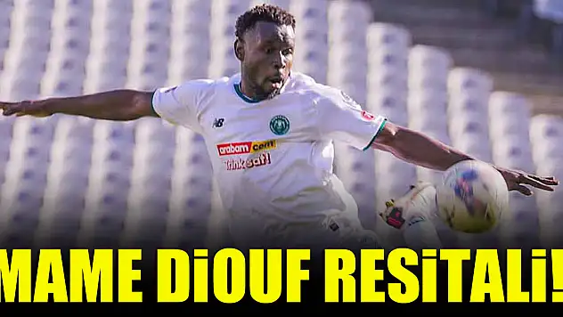 Mame Diouf resitali! Konyaspor Fatih Karagümrük deplasmanından puanla döndü