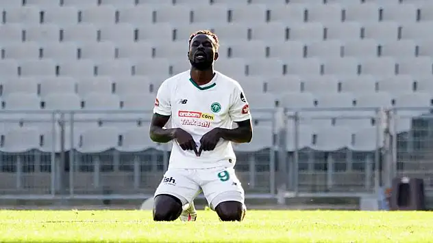 Konyaspor'da Diouf, gol sayısını 7'ye yükseltti