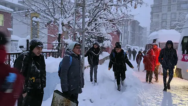 Valilik duyurdu! Yeni yılın ilk kar tatili