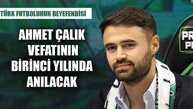 Türk futbolunun beyefendisi: Ahmet Çalık vefatının birinci yılında anılacak