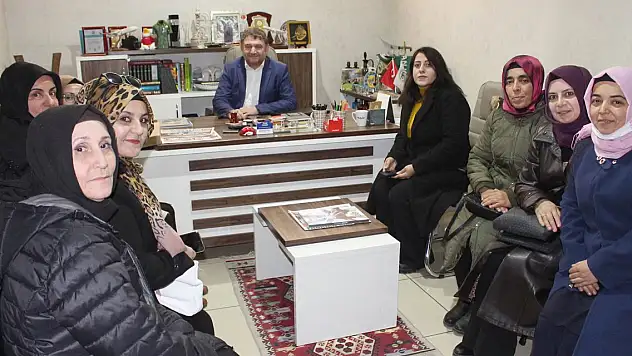 Selçuklu Kadın Teşkilatı gazetemizi ziyaret etti