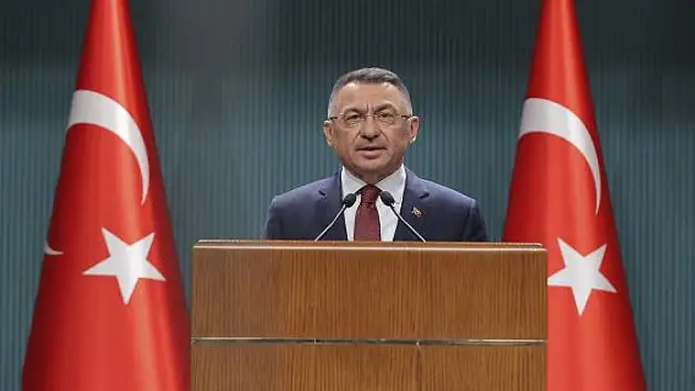Fuat Oktay'dan Cumhurbaşkanı Tatar'a geçmiş olsun telefonu