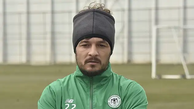 Konyasporlu Ahmet Oğuz'dan taraftara çağrı